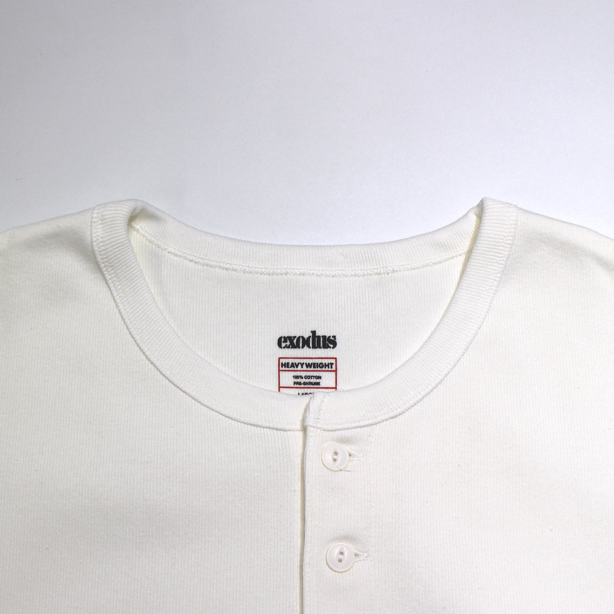 完成品 exodus SLATE / HEAVY WEIGHT HENLEY スウェット NECK SHIRTS