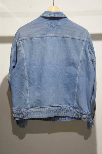 FRENCH COLLAR JEAN JACKET(DUSTY) - 「Roots Bonds ONLINE STORE」