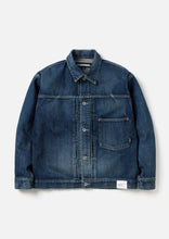 画像をギャラリービューアに読み込む, WASHED DENIM TYPE-1 JACKET
