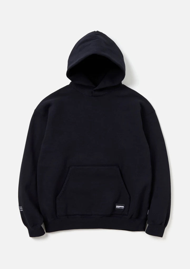 PLAIN SWEATPARKA LS