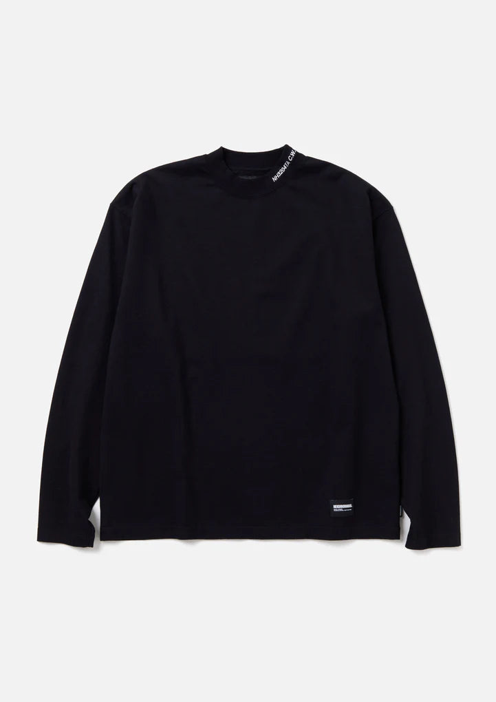 CLASSIC MOCK NECK LS