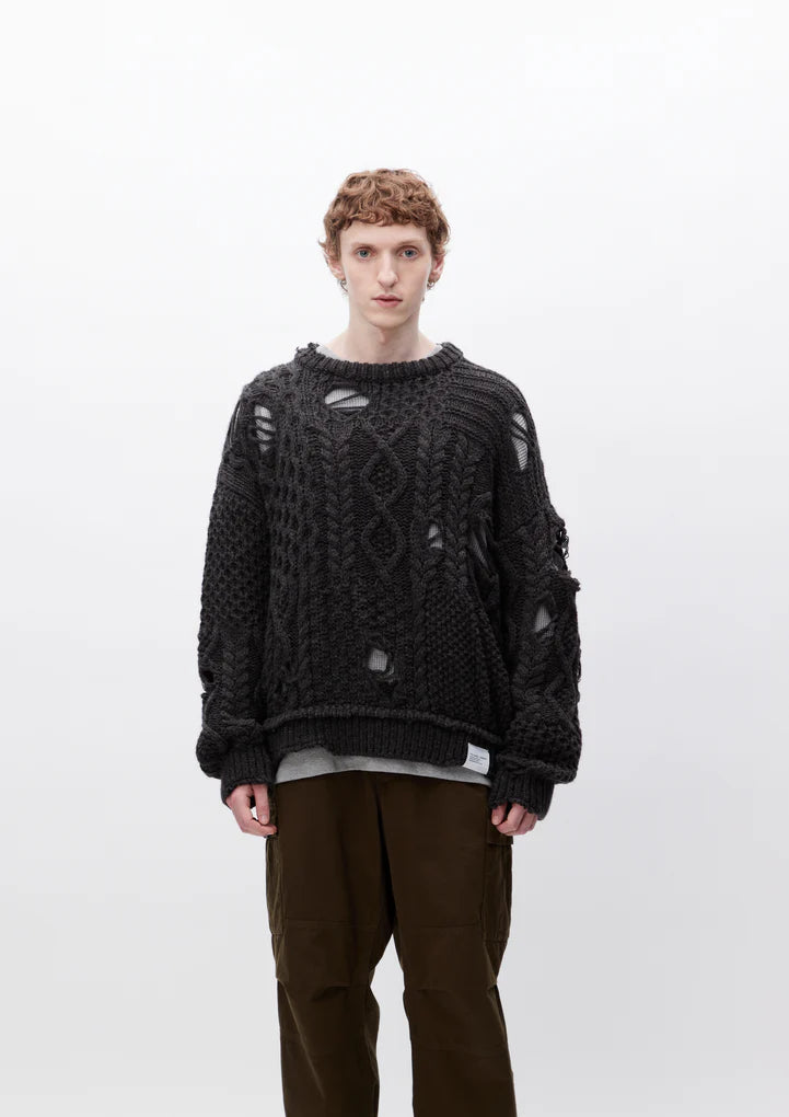 PATCHWORK SAVAGE SWEATER – Roots Bonds ONLINE STORE