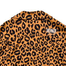 画像をギャラリービューアに読み込む, WDS x MINEDENIM LIPS LEOPARD PRINT OPEN COLLAR SH
