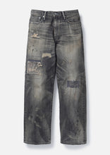 画像をギャラリービューアに読み込む, SAVAGE &nbsp;DENIM DP WIDE PANTS
