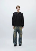 画像をギャラリービューアに読み込む, SAVAGE &nbsp;DENIM DP WIDE PANTS
