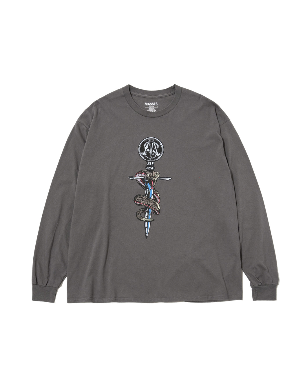 T-SHIRT L/S CROSS SNAKE