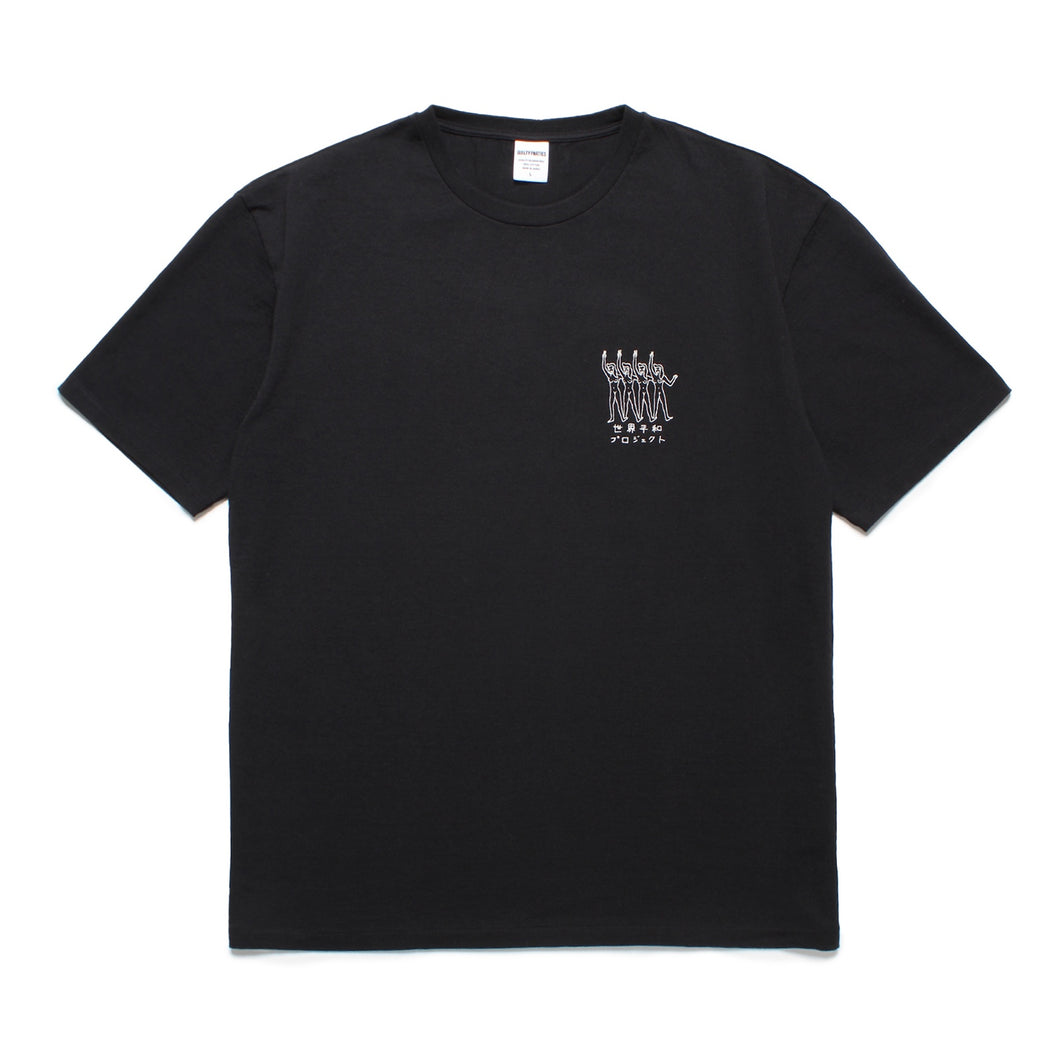 WASHED HEAVY WEIGHT CREW NECK T-SHIRT ( TYPE-1)