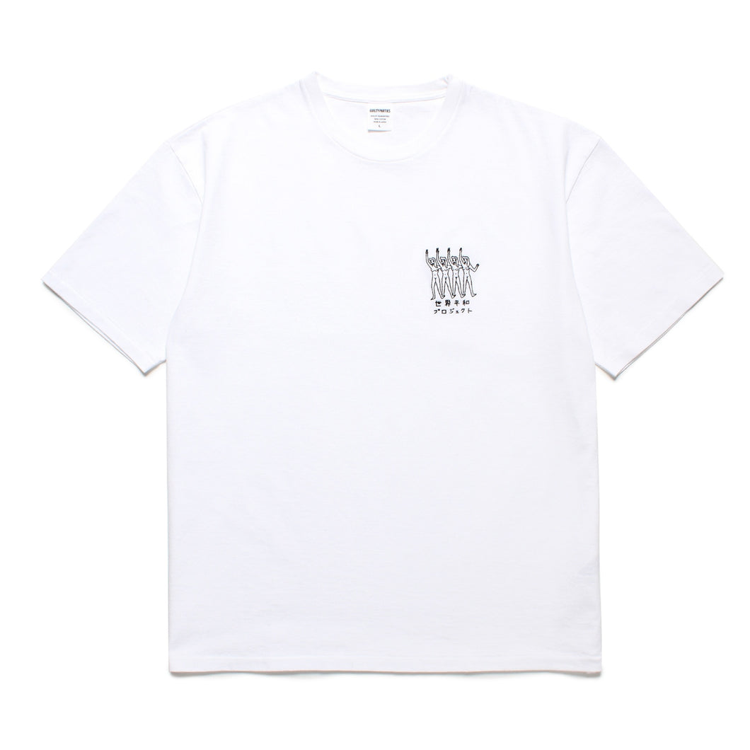 WASHED HEAVY WEIGHT CREW NECK T-SHIRT ( TYPE-1)