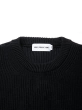 画像をギャラリービューアに読み込む, Rib Stitch Crewneck Sweater
