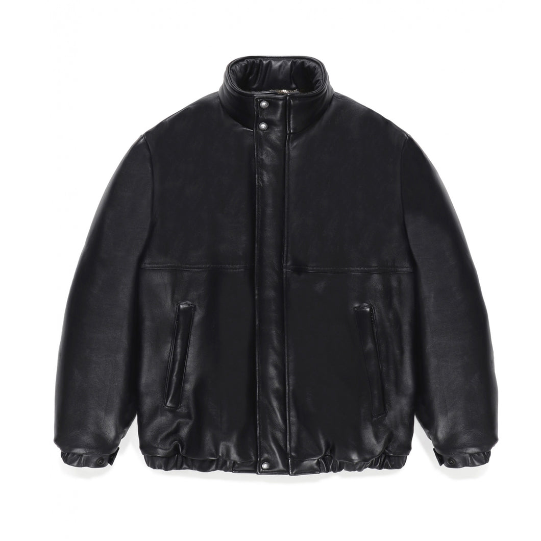 LEATHER PUFFER JACKET ( TYPE-1)