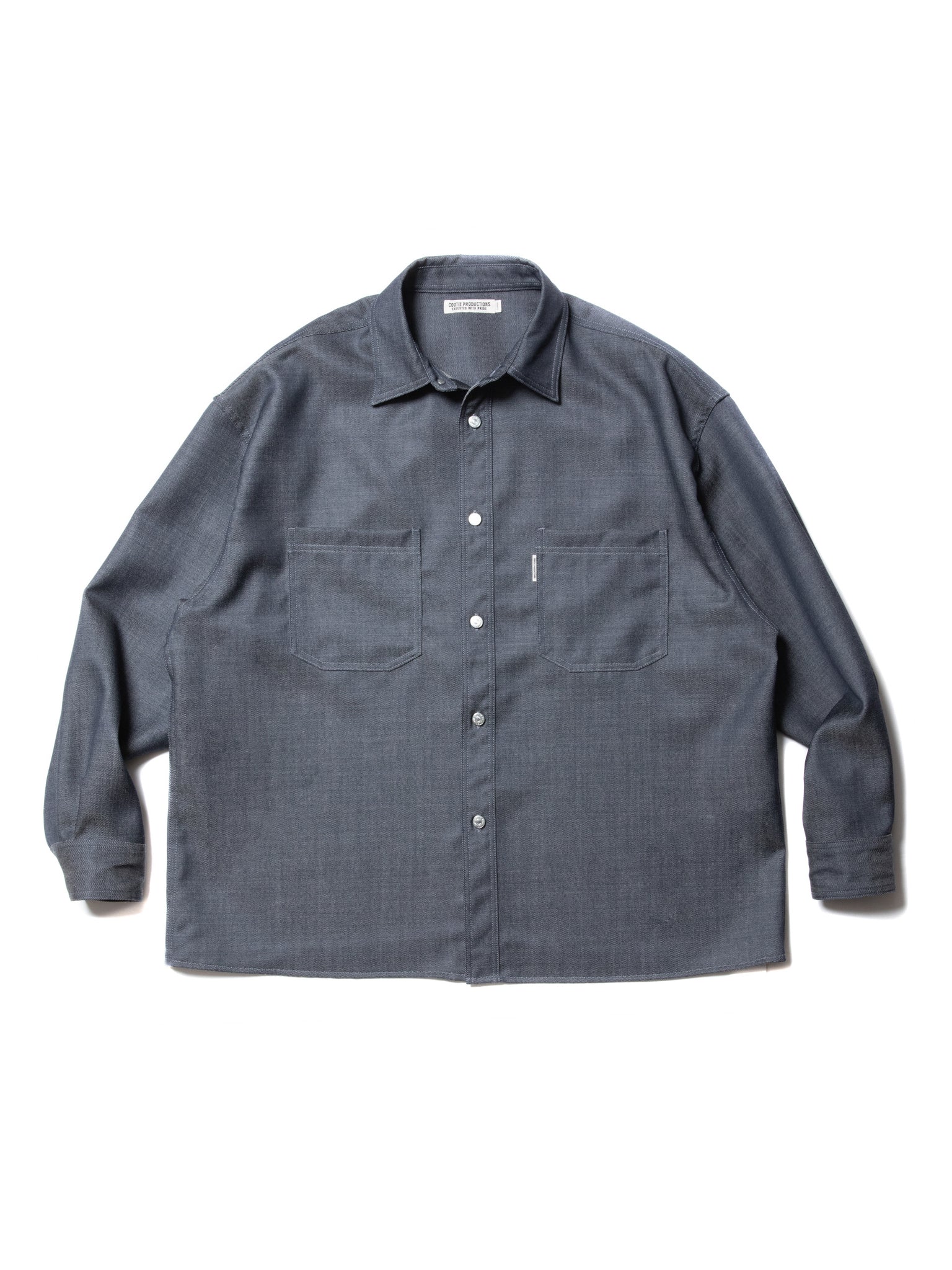 新品未使用】WOOL WORK L/S SHIRTカラーグレー - シャツ