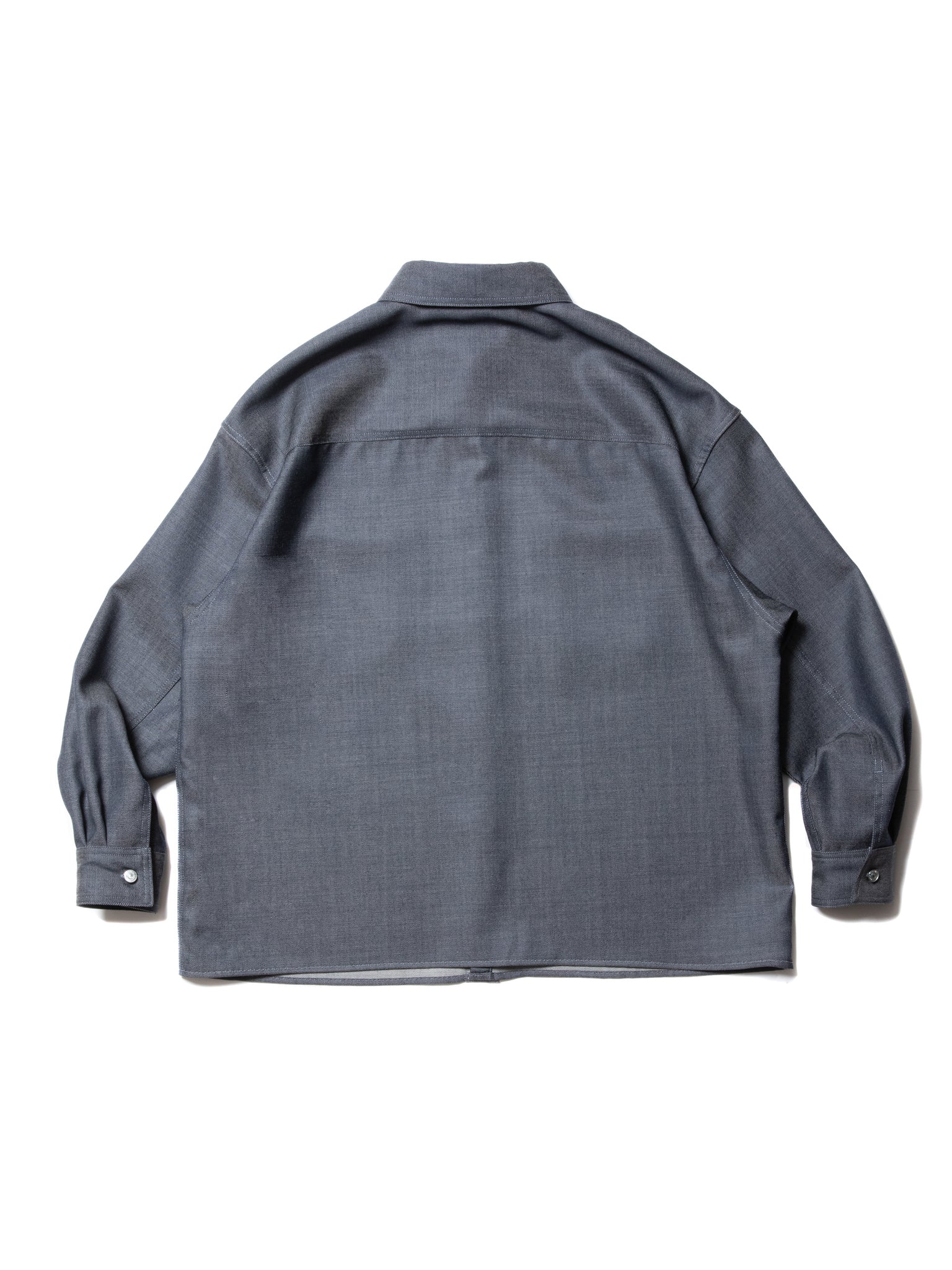 新品未使用】WOOL WORK L/S SHIRTカラーグレー - シャツ