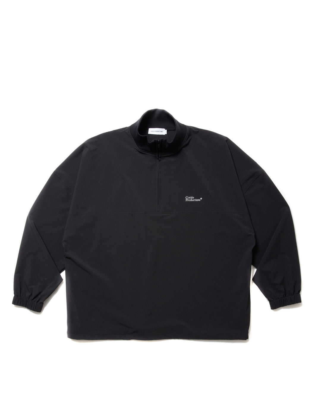 Nylon Light Cloth Half Zip L/S Tee