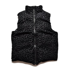 画像をギャラリービューアに読み込む, B.Leopard Reversible Down Vest
