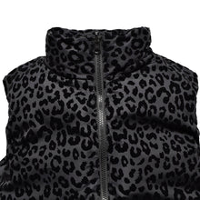 画像をギャラリービューアに読み込む, B.Leopard Reversible Down Vest
