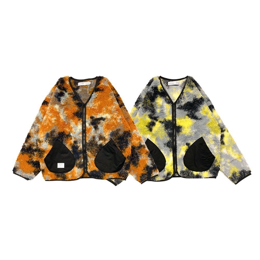 #TIE DYE BOA WRAP JACKET