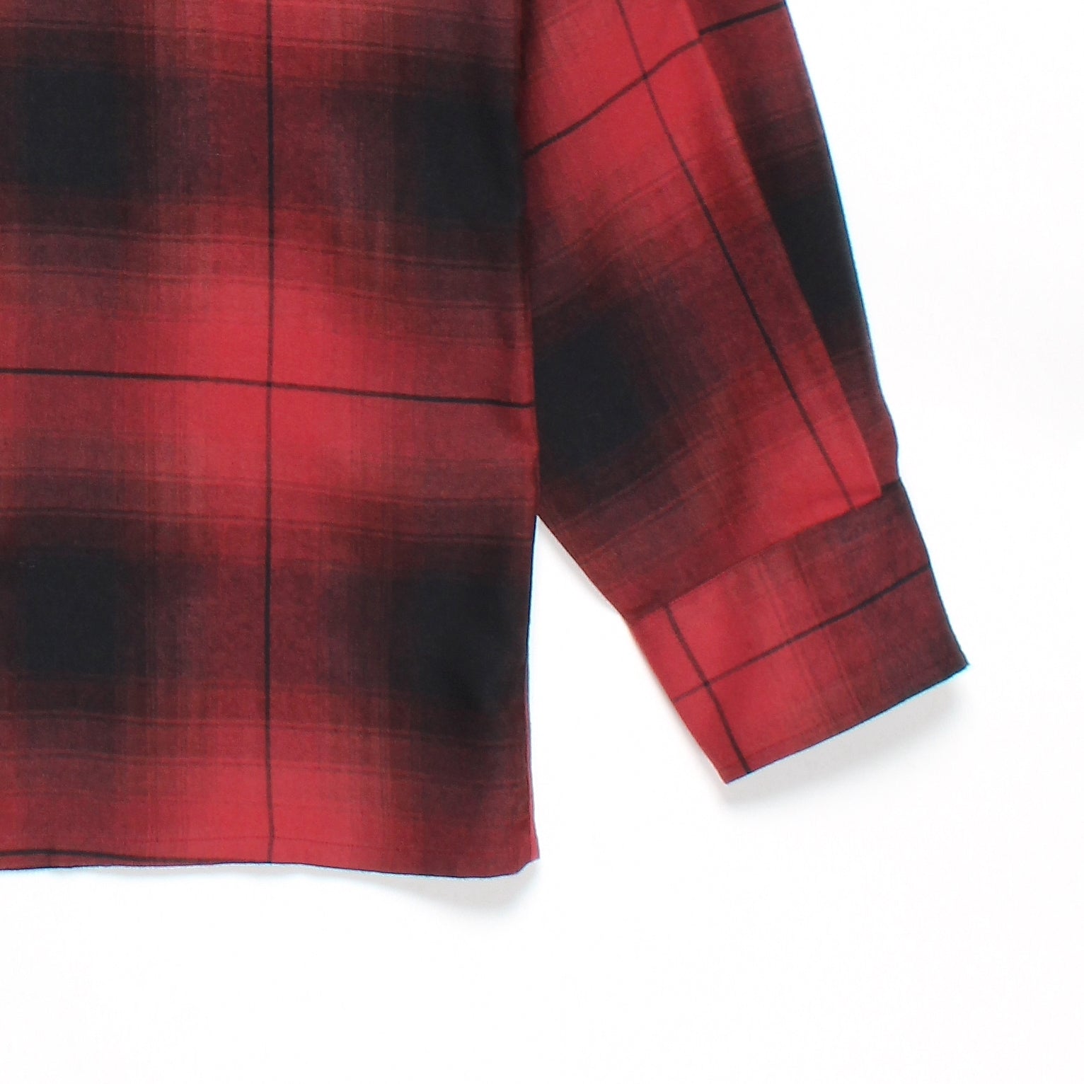 OMBRE CHECK OPEN COLLAR SHIRT L/S ( TYPE-1 ) – Roots Bonds ONLINE STORE