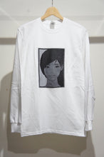 画像をギャラリービューアに読み込む, black eddie&quot;kyne&quot;white L/S TEE
