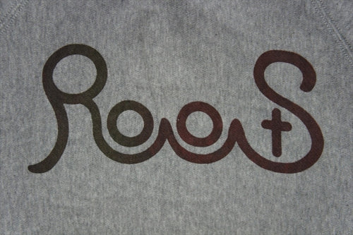 tr.4 suspension ”RootS” CREW NECK SWEAT GRY 6/14