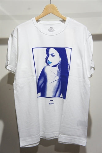 CRACK TEE-WHITE/NAVY-