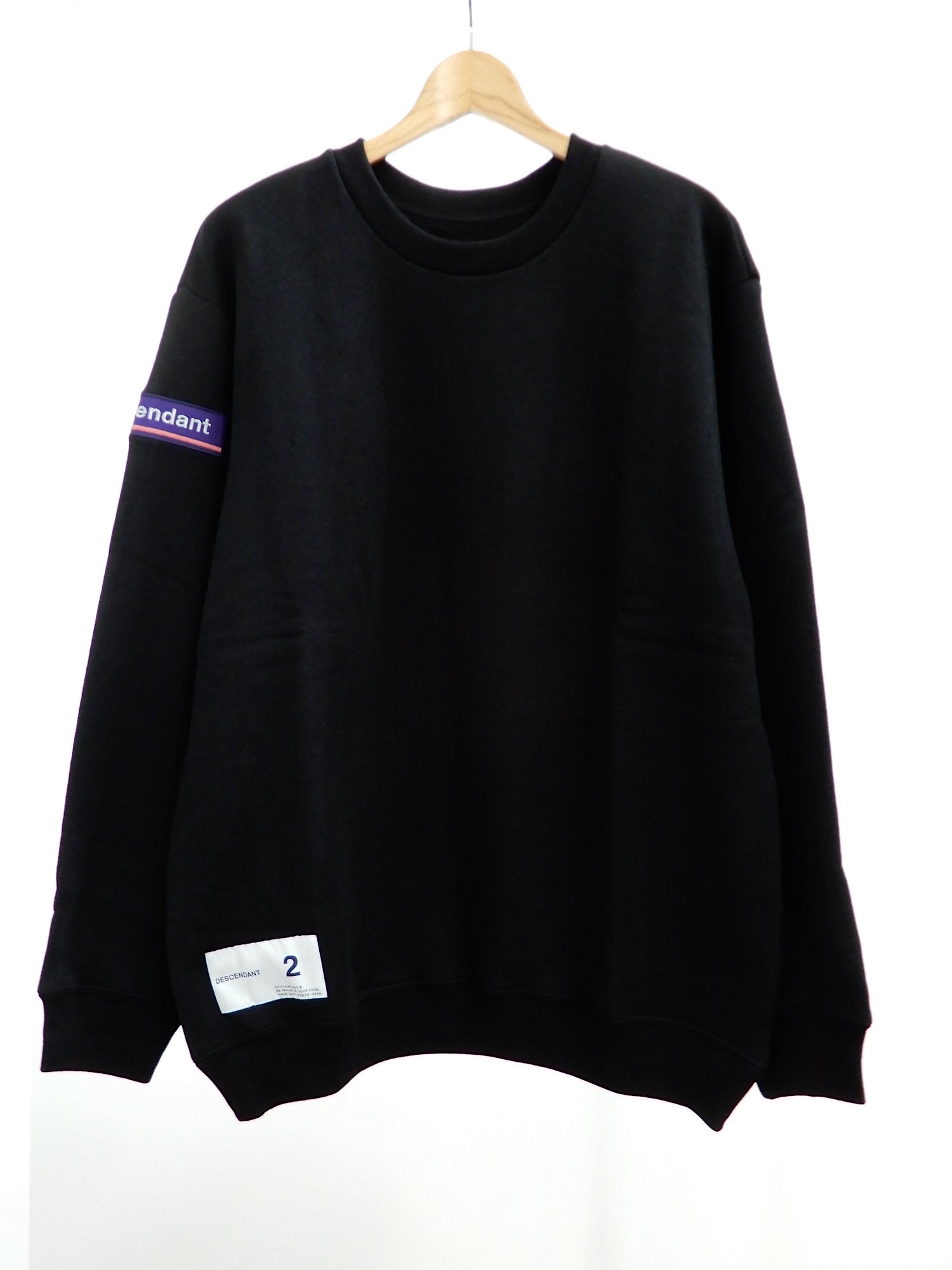 DESCENDANT HORIZON CREW NECK SWEATSHIRT-