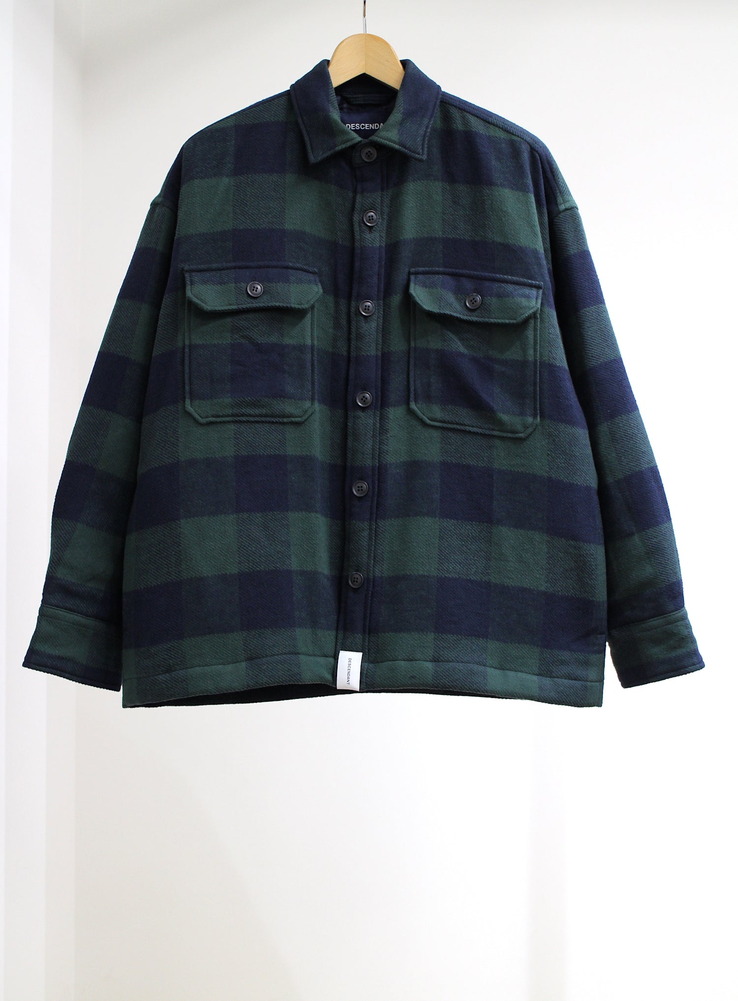 DESCENDANT CLAIRTON PLAID JACKET 2 - シャツ